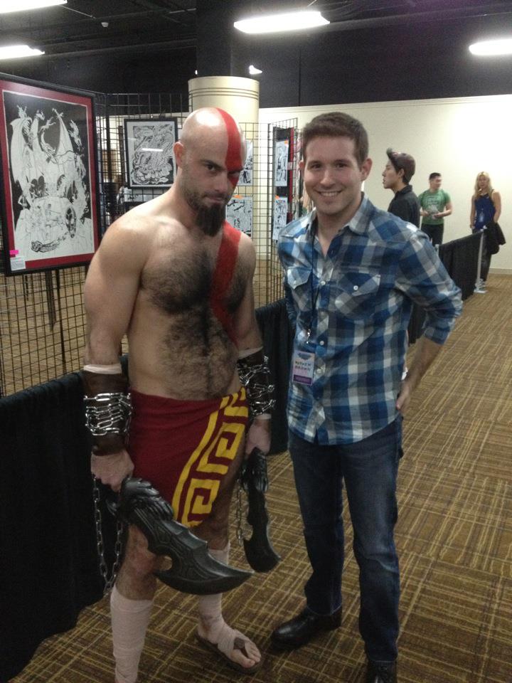 720px x 960px - Hairy Kratos Cosplay - Baragamer