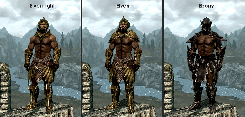 skyrim nude armor mod