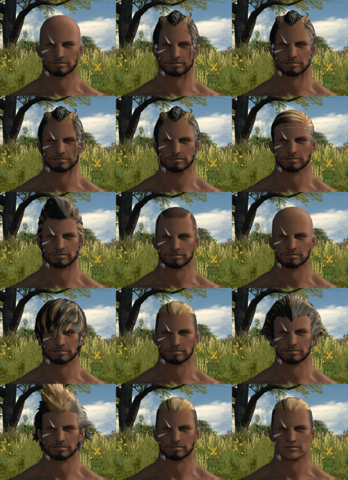 Hyur Faces