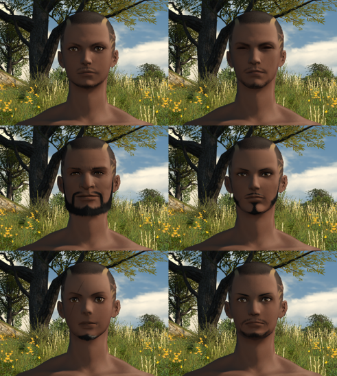 Hyur Midlanders Face