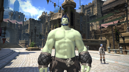 Roegadyn Shirtless